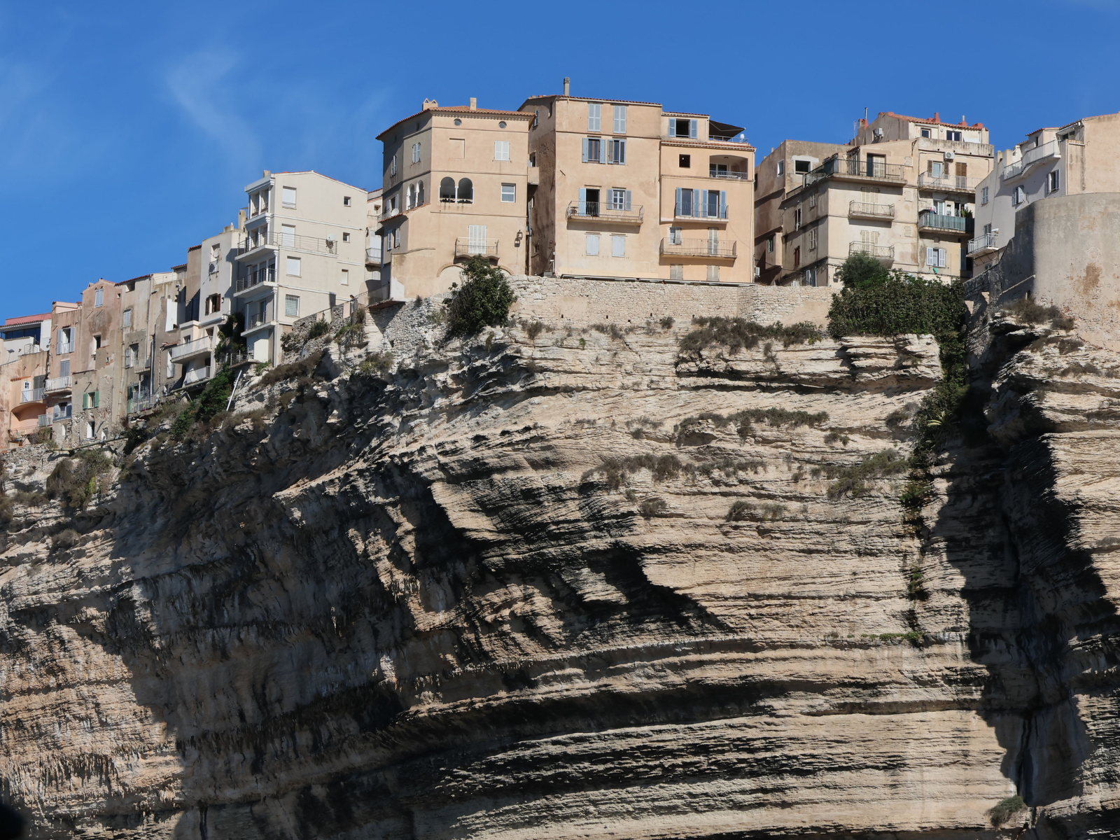 Falaises et citadelle de Bonifacio